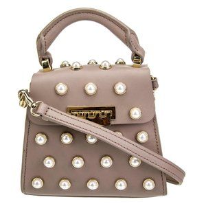 ZAC Zac Posen Top Handle Mini Leather Crossbody